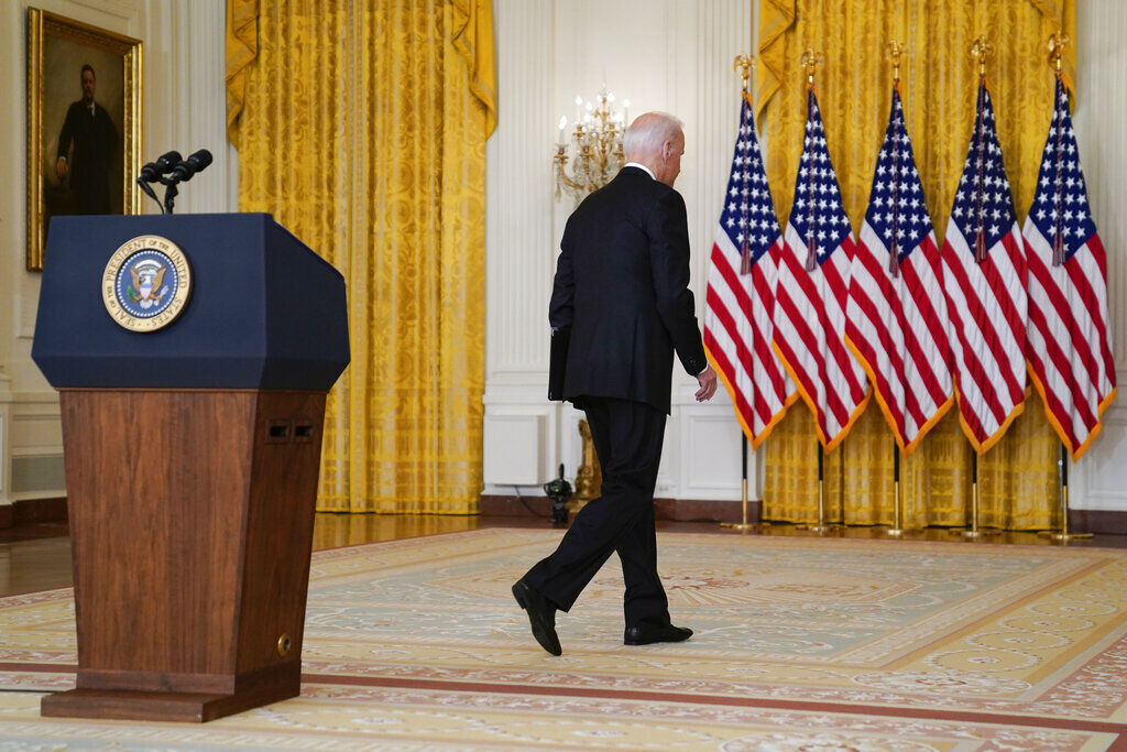 APTOPIX Biden US Afghanistan